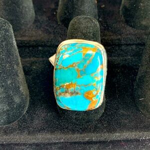 Ring Sterling Silver .925 Turquoise